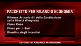 Oggi il governo vara il pacchetto della ripresa