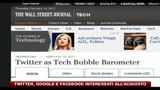 Twitter, Google e Facebook interessati all'acquisto