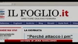 10/02/2011 - Berlusconi a Il Foglio: contro di me inchieste farsesche