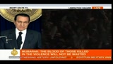 10/02/2011 - Discorso Mubarak: la folla gli urla contro