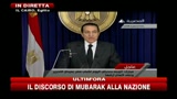 10/02/2011 - Mubarak: resterò al potere fino a prossime elezioni