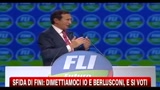 13/02/2011 - Sfida di Fini: dimettiamoci io e Berlusconi, e si voti