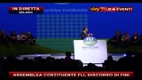 3 - Assemblea costituente FLI, discorso di Fini: PDL non ha nulla di tollerante