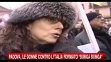13/02/2011 - Padova, le donne contro l'italia formato Bunga Bunga