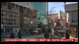 Kabul, almeno tre morti in centro città dopo un'esplosione