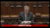 Immigrati, riferiscono alla Camera Maroni e Frattini