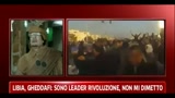 Libia, Gheddafi: sono il leader della rivoluzione, non mi dimetto
