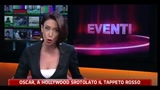 Oscar, a Hollywood srotolato il tappeto rosso