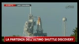 La partenza dell'ultimo Shuttle Discovery