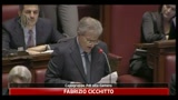 25/02/2011 - Votazioni Milleproroghe, gli interventi di Cicchitto, Reguzzoni e Letta
