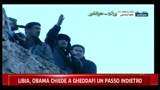 Libia, Obama chiede a Gheddafi un passo indietro