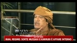 01/03/2011 - Libia, Gheddafi: non ci sono rivolte, tutto il mio popolo è con me