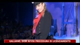 Moda, Galliano-Dior avvia procedura di licenziamento