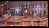 Libia, Italia farà missione umanitaria in Tunisia per i profughi