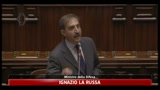 Intervento di La Russa alla Camera