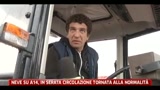02/03/2011 - Neve sulla A14, in serata circolazione tornata alla normalità