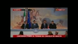 2 - Conferenza stampa al termine del Consiglio dei Ministri