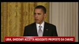 04/03/2011 - Libia, Obama: basta violenze, Gheddafi deve andarsene