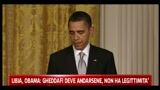 04/03/2011 - Libia, Obama: Gheddafi deve andarsene, non ha legittimità