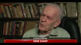 Sharp: i regimi credono che la violenza sia fonte di potere