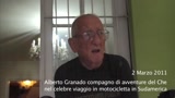 09/03/2011 - 2 marzo. Alberto Granado compagno di viaggio del Che nel celebre viaggio in motocicletta in Sud America