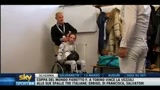13/03/2011 - Scherma paralimpica, Ciro Ferrara e Bebe Vio