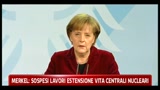 Angela Merkel, sospesi lavori estensione vita centrali nucleari