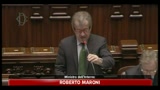 16/03/2011 - Roberto Maroni, preoccupato per l'emergenza sbarchi