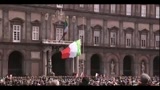 Italia 150, Napoli in festa canta l'inno di Mameli