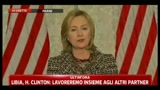 2 - Libia, H. Clinton: scopo della missione è proteggere i civili