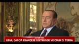 19/03/2011 - Libia, Berlusconi: a disposizione le nostre basi
