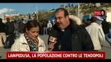 Lampedusa, la popolazione contro le tendopoli