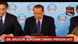 22/03/2011 - Libia, Berlusconi: Auspichiamo comando operazione Nato