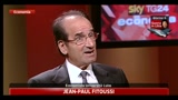 L'economista Fitoussi ospite a SkyTG24 economia