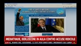 29/03/2011 - Mediatrade, Berlusconi: in aula contro accuse ridicole