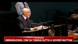 Napolitano richiama l'Europa sul problema immigrazione