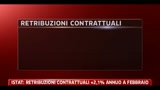 ISTAT: retribuzioni contrattuali al +2,1% annuo a febbraio