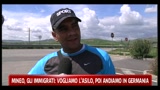 30/03/2011 - Mineo, gli immigrati, vogliamo l'asilo poi andiamo in Germania