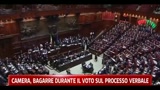 Camera, Bagarre durante il voto sul processo verbale