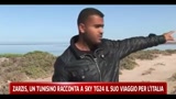 Zarzis, un tunisino racconta a SkyTG24 il suo viaggio per l'Italia