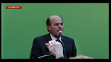 Giustizia, manifestazione del PD: parla Bersani