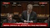 07/04/2011 - Maroni riferisce alla Camera dopo strage Mediterraneo