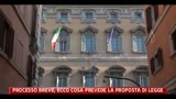 12/04/2011 - Processo breve, ecco cosa prevede la proposta di legge