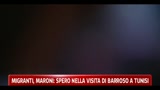 Migranti, Maroni: spero nella visita di Barroso a Tunisi