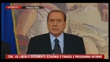 Berlusconi introduce il documento di economia e finanza