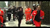 Le prime immagini dell'incendio a Milano