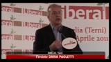 Reazioni dell'opposizione alle parole del Premier