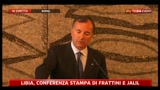 Libia, Frattini: aiuti fino a fine bombardamenti città
