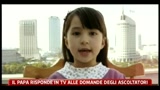 22/04/2011 - Il Papa risponde in tv alle domande degli ascoltatori