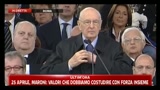25 Aprile discorso di Giorgio Napolitano